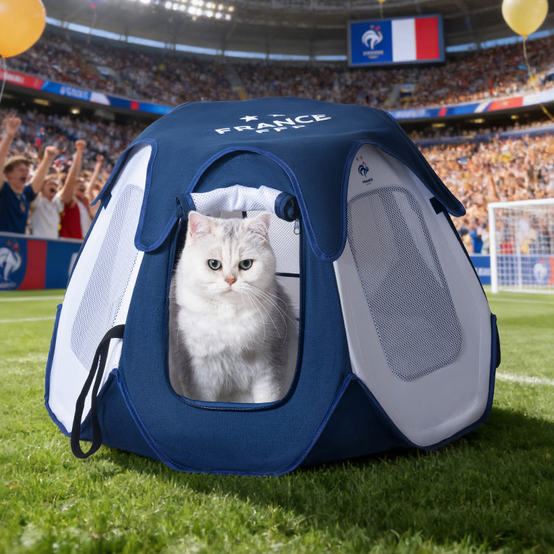 France FFF Pet Portable Folding Tent